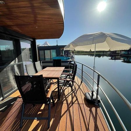 Hausboot Vroni Am Baerwaldersee Klitten Exterior foto