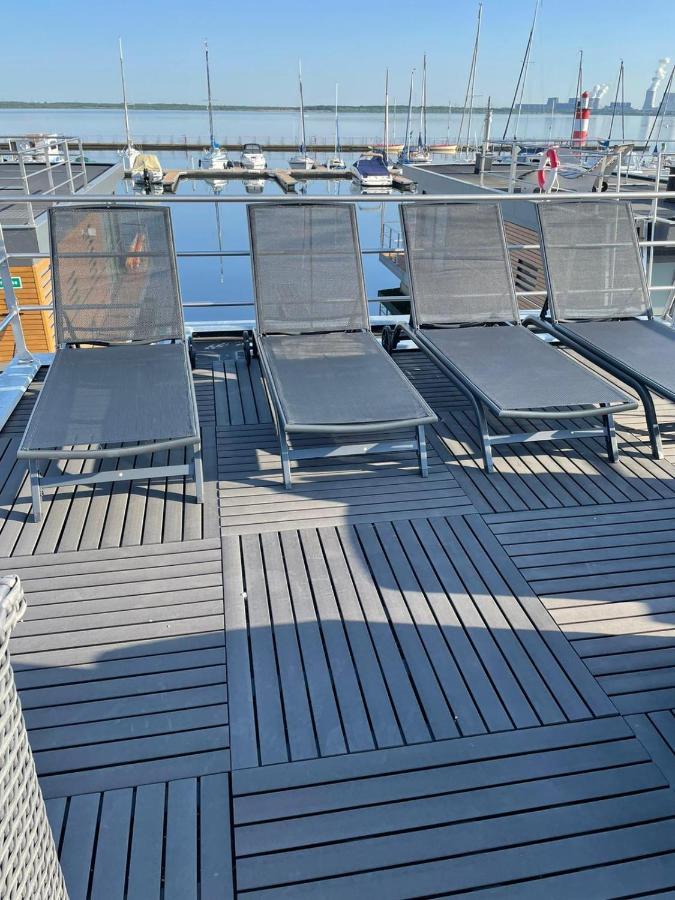 Hausboot Vroni Am Baerwaldersee Klitten Exterior foto